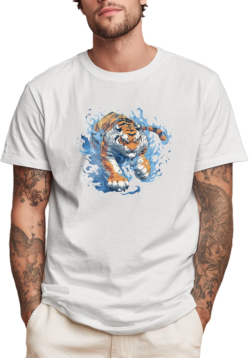 Men's Solid 100% Cotton Graphic Short Sleeve Crewneck - Adult & Kids T-Shirts, Sweatshirts & Hoodies apparel design preview 1