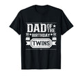 Dad Birthday Twins Twin Celebrate T-Shirt - Custom Art Print for Adults - T-Shirt, Sweatshirt, Hoodie