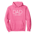 Dad Est 2026 New Dad Mom Matching Hoodie - Minimalist Print for Adults - T-Shirt, Sweatshirt, Hoodie