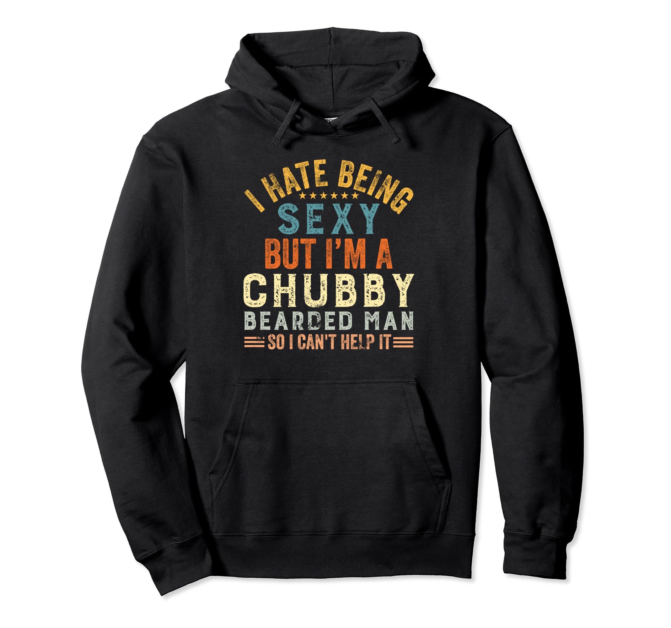 Funny Chubby Bearded Bearded Dad Son Hoodie - Unique Graphic Unisex - T-Shirt, Sweatshirt, Hoodie