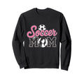 Soccer Mom Proud Supporter Team Sweatshirt - Fun Novelty Design for Adults - T-Shirt, Sweatshirt, Hoodie