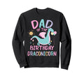 Dad Birthday Dracon Family Matching Sweatshirt - Unique Graphic Men Women - T-Shirt, Sweatshirt, Hoodie