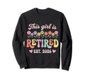 This Is Retired 2026 Retirement Sweatshirt - Aesthetic Graphic for Adults - T-Shirt, Sweatshirt, Hoodie