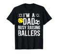 Im Dad Busy Raising Ballers Soccer T-Shirt - Aesthetic Graphic Men Women - T-Shirt, Sweatshirt, Hoodie