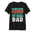 Pawsome Gamer Even Better Toy Poodle T-Shirt - Minimalist Print Men Women - T-Shirt, Sweatshirt, Hoodie