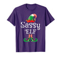 Sassy Elf Matching Family Funny Elf T-Shirt - Novelty Apparel Unisex - T-Shirt, Sweatshirt, Hoodie