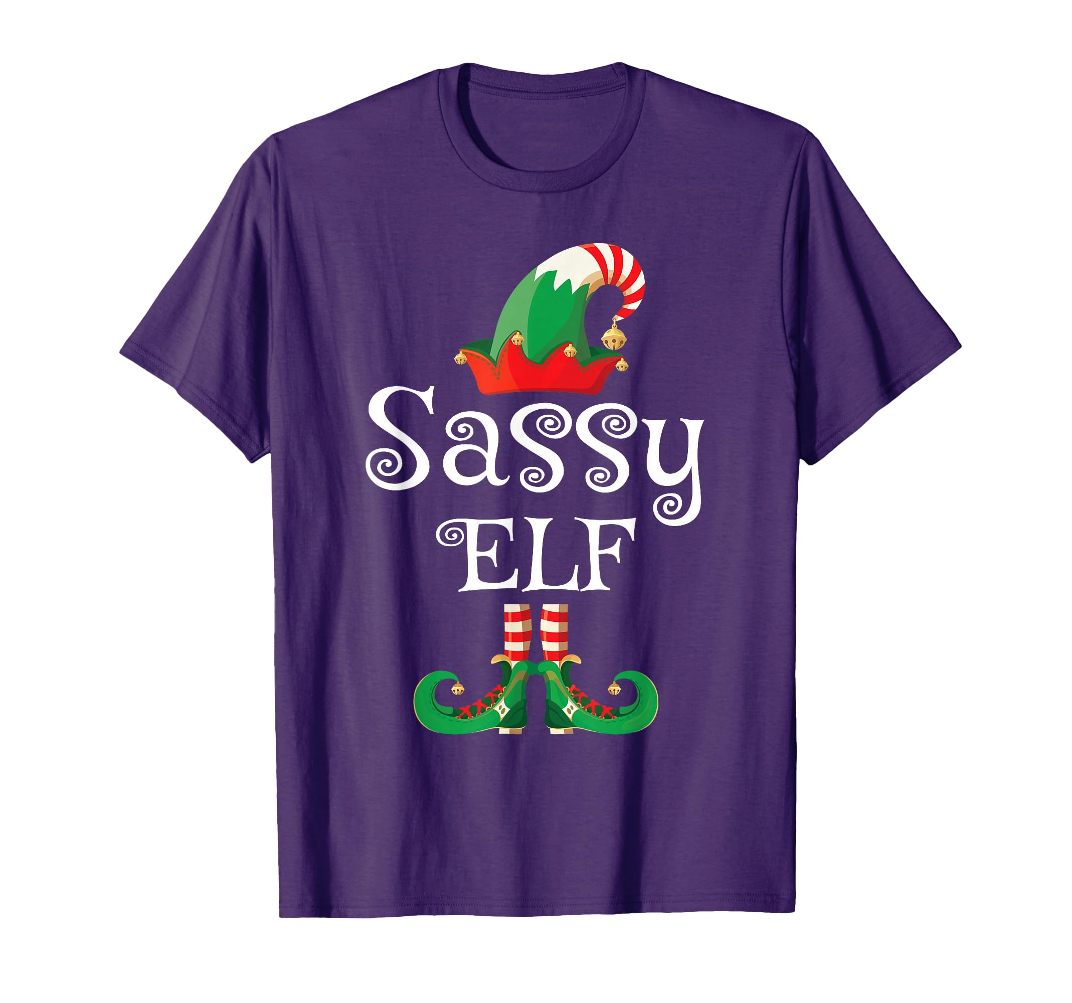 Sassy Elf Matching Family Funny Elf T-Shirt - Novelty Apparel Unisex - T-Shirt, Sweatshirt, Hoodie