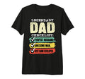 Game Developer Dad Tri Blend T-Shirt - Novelty Apparel Men Women - T-Shirt, Sweatshirt, Hoodie