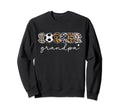 Soccer Grandpa Leopard Funny Sweatshirt - Custom Art Print Unisex - T-Shirt, Sweatshirt, Hoodie