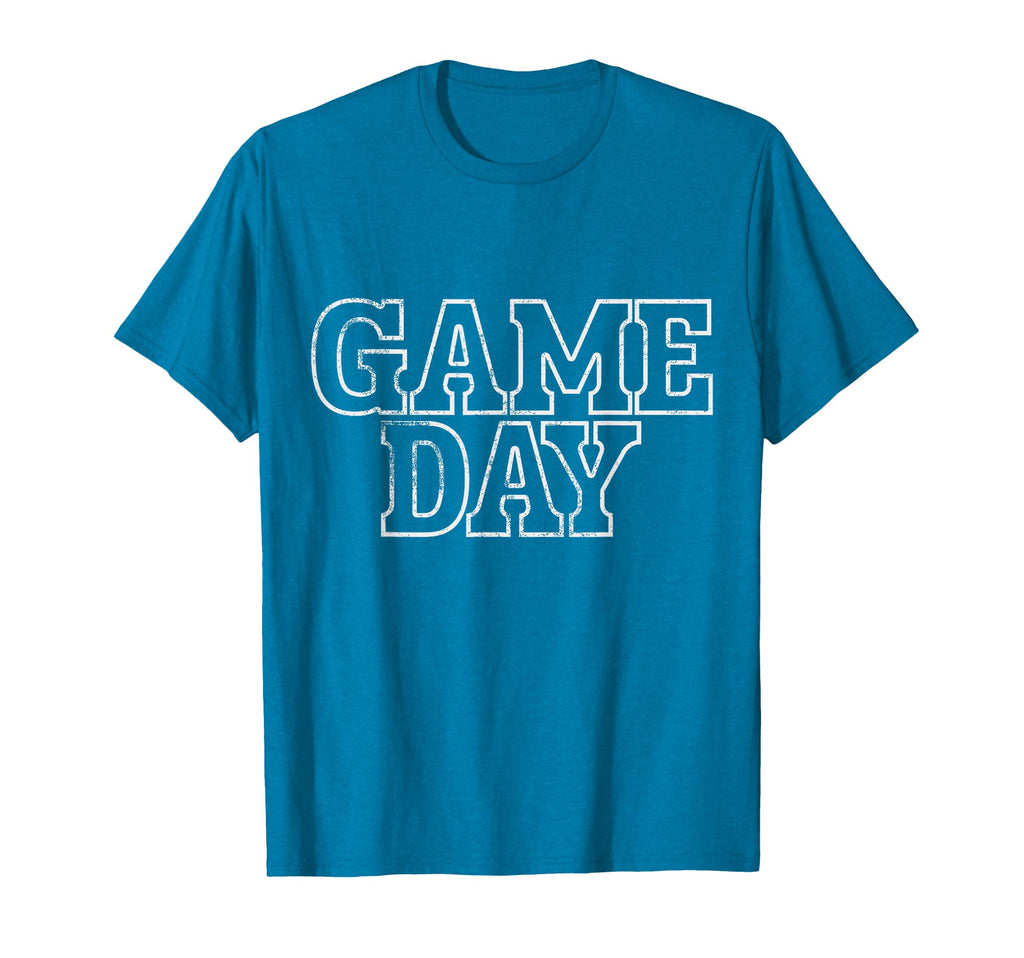Blue Game Day Football Basketball T-Shirt - Novelty Apparel Unisex - T-Shirt, Sweatshirt, Hoodie