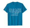 Blue Game Day Football Basketball T-Shirt - Novelty Apparel Unisex - T-Shirt, Sweatshirt, Hoodie