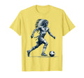 Funny Player Soccer Native American T-Shirt - Graphic Print Men Women - T-Shirt, Sweatshirt, Hoodie