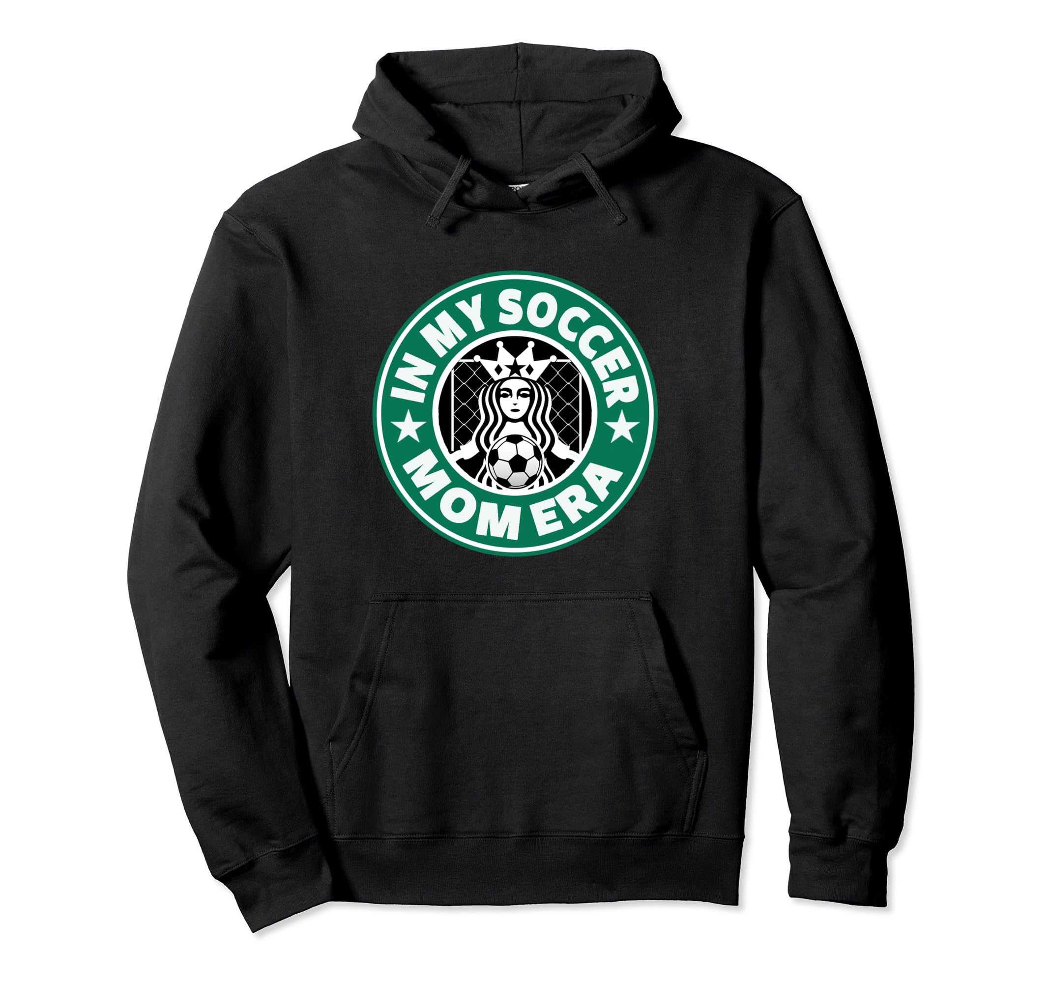 Soccer Mom Era Soccer Sideline Hoodie - Casual Everyday Wear Men Women - T-Shirt, Sweatshirt, Hoodie