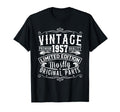 Born 1957 Birthday Mostly Original T-Shirt - Custom Art Print Men Women - T-Shirt, Sweatshirt, Hoodie