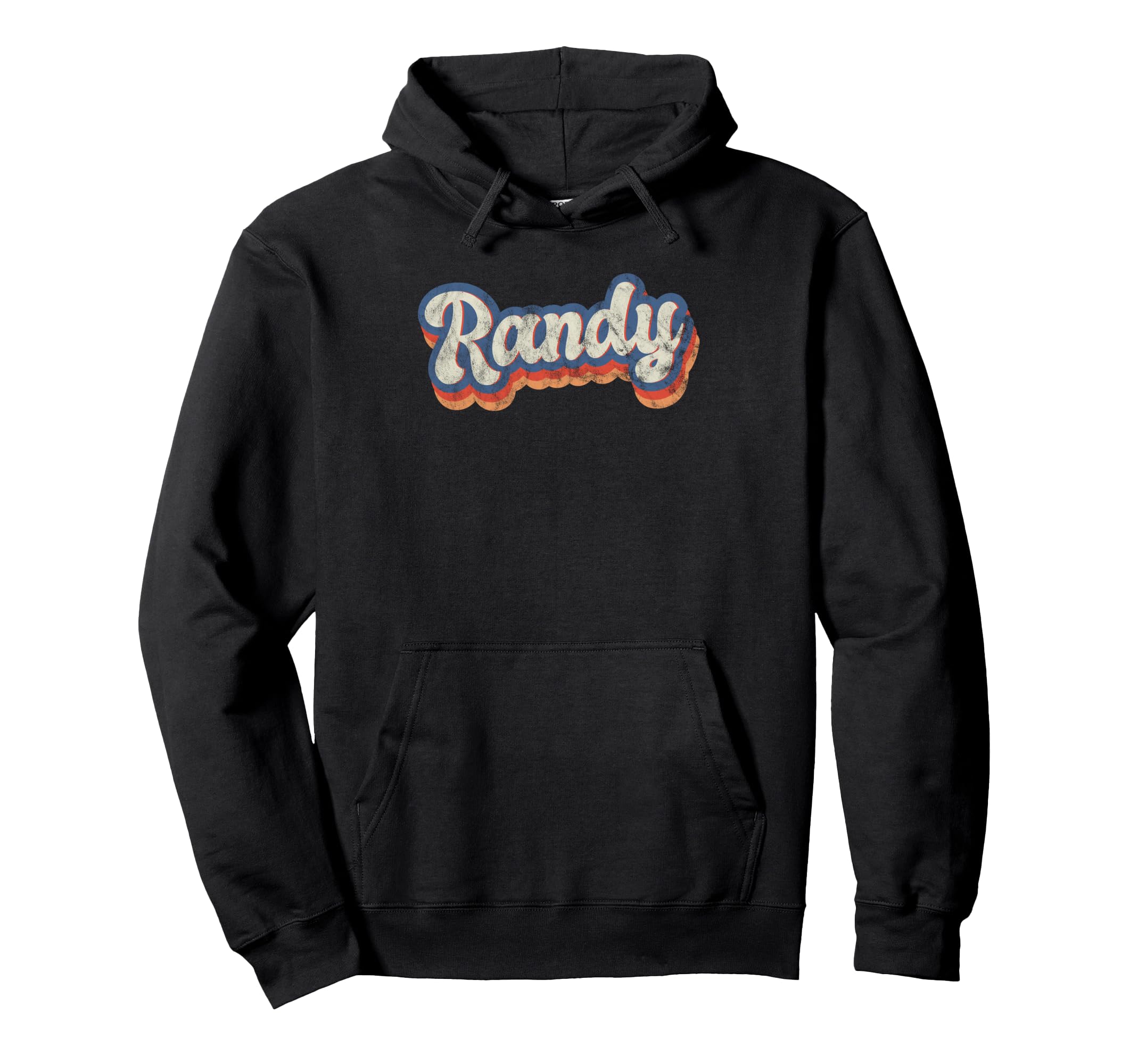 Randy Personalized Name Custom Lettering 70S Hoodie - Graphic Print Unisex - T-Shirt, Sweatshirt, Hoodie