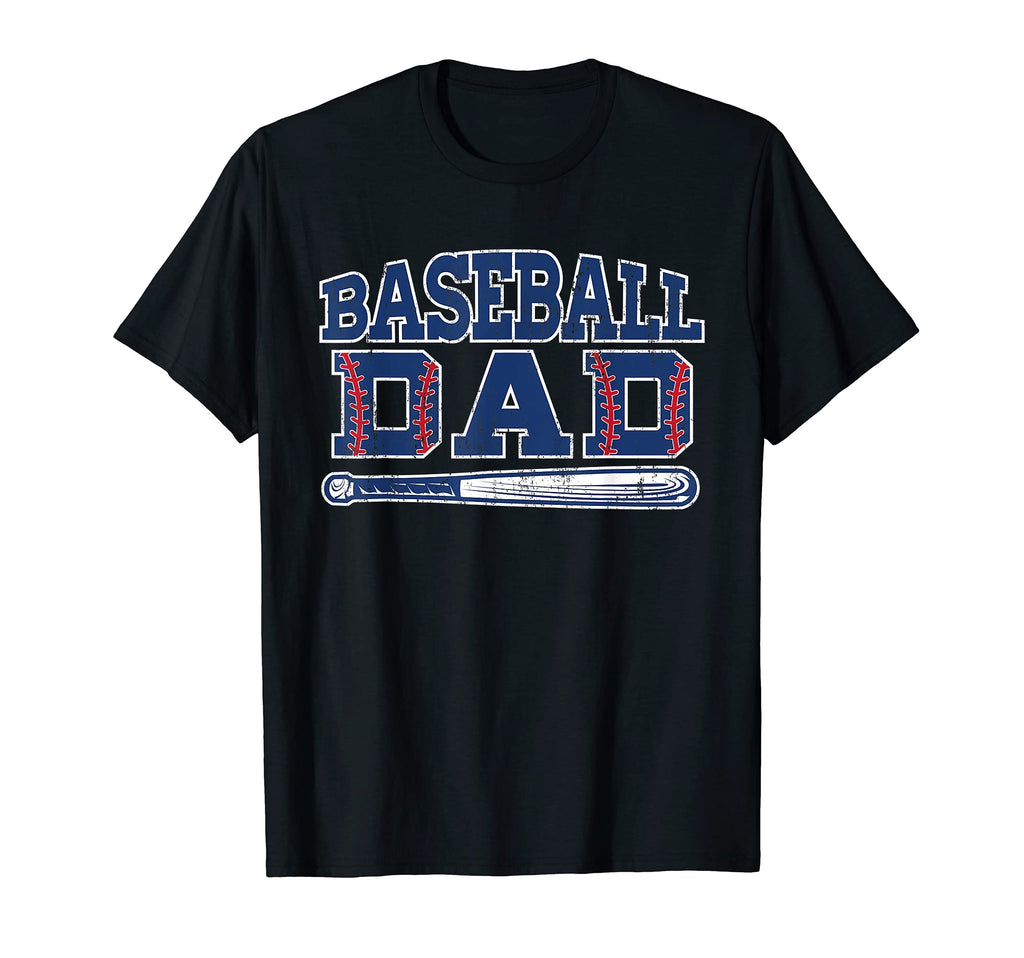 Mens Fathers Day Gift Baseball Father T-Shirt - Minimalist Print Unisex - T-Shirt, Sweatshirt, Hoodie