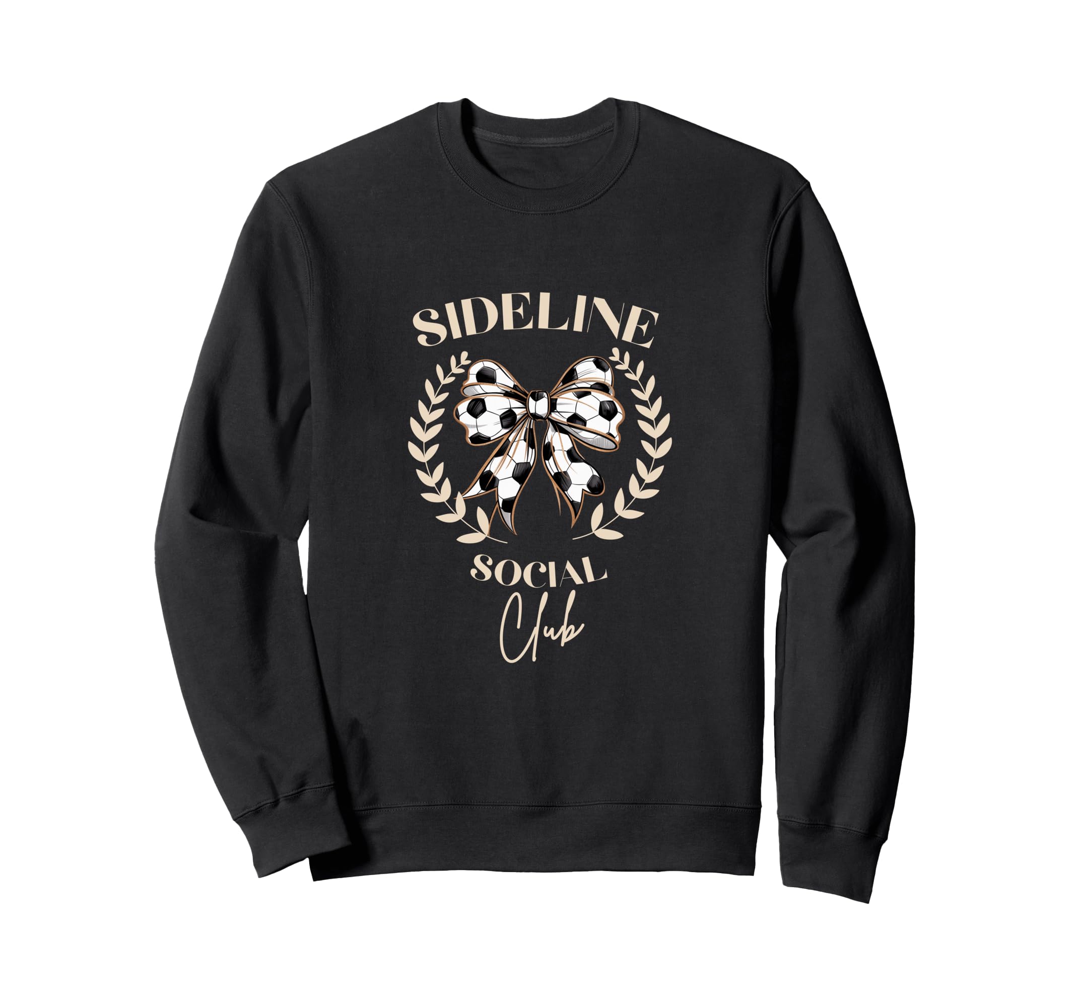 Sideline Social Club Coquette Sweatshirt - Aesthetic Graphic for Adults - T-Shirt, Sweatshirt, Hoodie