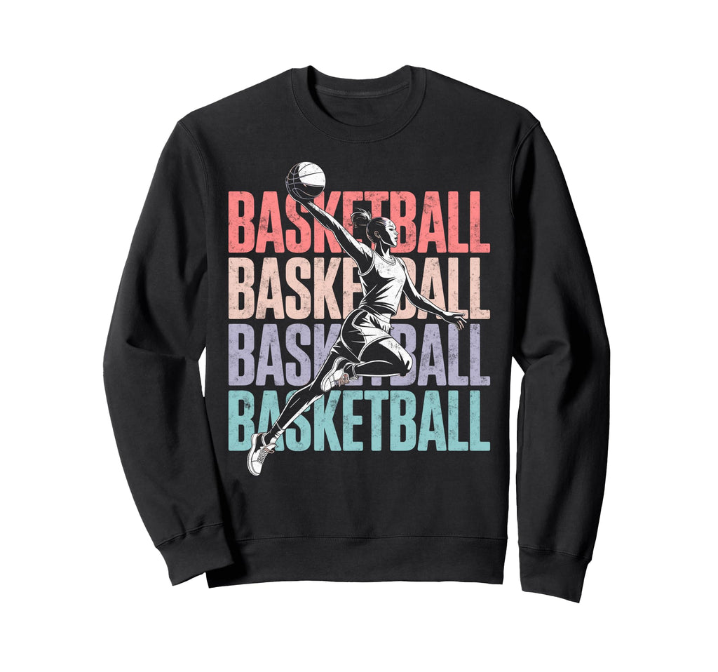 Basketball Player Slam Dunk Sweatshirt - Custom Art Print Unisex - T-Shirt, Sweatshirt, Hoodie