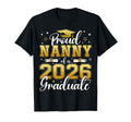Proud Nanny Class 2026 Graduate T-Shirt - Minimalist Print for Adults - T-Shirt, Sweatshirt, Hoodie