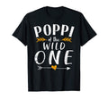 Poppi Wild One Funny Birthday 1St T-Shirt - Aesthetic Graphic for Adults - T-Shirt, Sweatshirt, Hoodie