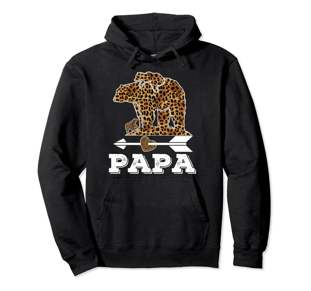 Papa Bear Pajama Family Hoodie - Streetwear Style for Adults - T-Shirt, Sweatshirt, Hoodie