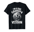 Im Dad Grandpa And Veteran Nothing T-Shirt - Unique Graphic for Adults - T-Shirt, Sweatshirt, Hoodie