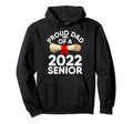 Graduation College Him Proud Dad Hoodie - Fun Novelty Design for Adults - T-Shirt, Sweatshirt, Hoodie