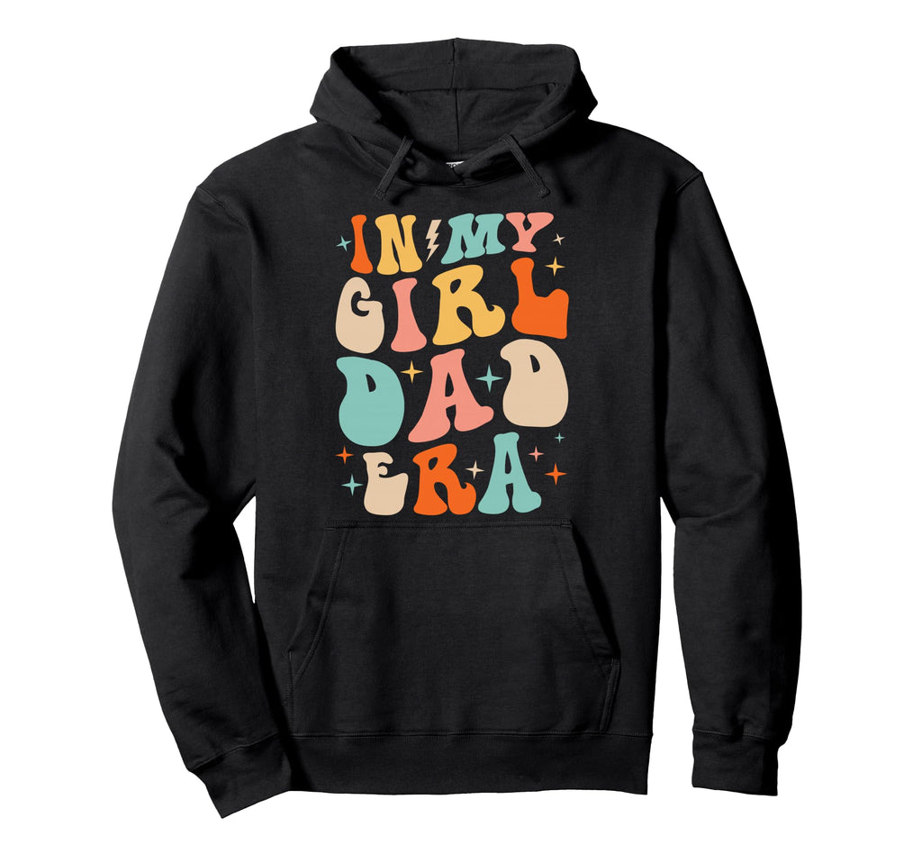 My Dad Era Funny Fathers Day Groovy Dad Hoodie - Trendy Graphic Unisex - T-Shirt, Sweatshirt, Hoodie