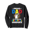 Dad Preschool Graduate Dad Sweatshirt - Streetwear Style for Adults - T-Shirt, Sweatshirt, Hoodie