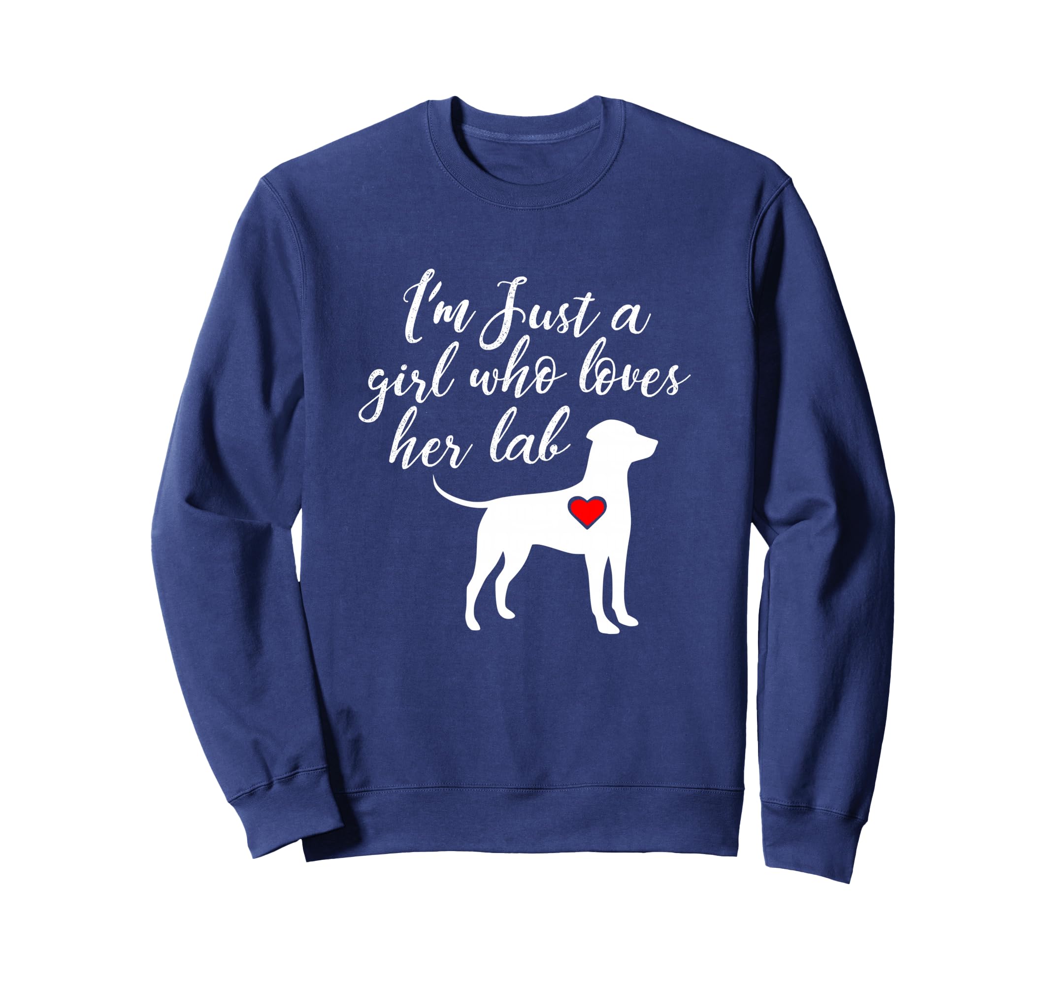 Distressed Text Just Who Loves Sweatshirt - Minimalist Print for Adults - T-Shirt, Sweatshirt, Hoodie