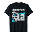 Soccer Birthday Party 12 Year Old 12Th T-Shirt - Graphic Print Men Women - T-Shirt, Sweatshirt, Hoodie
