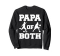 Papa Both Funny Soccer Sweatshirt - Aesthetic Graphic for Adults - T-Shirt, Sweatshirt, Hoodie