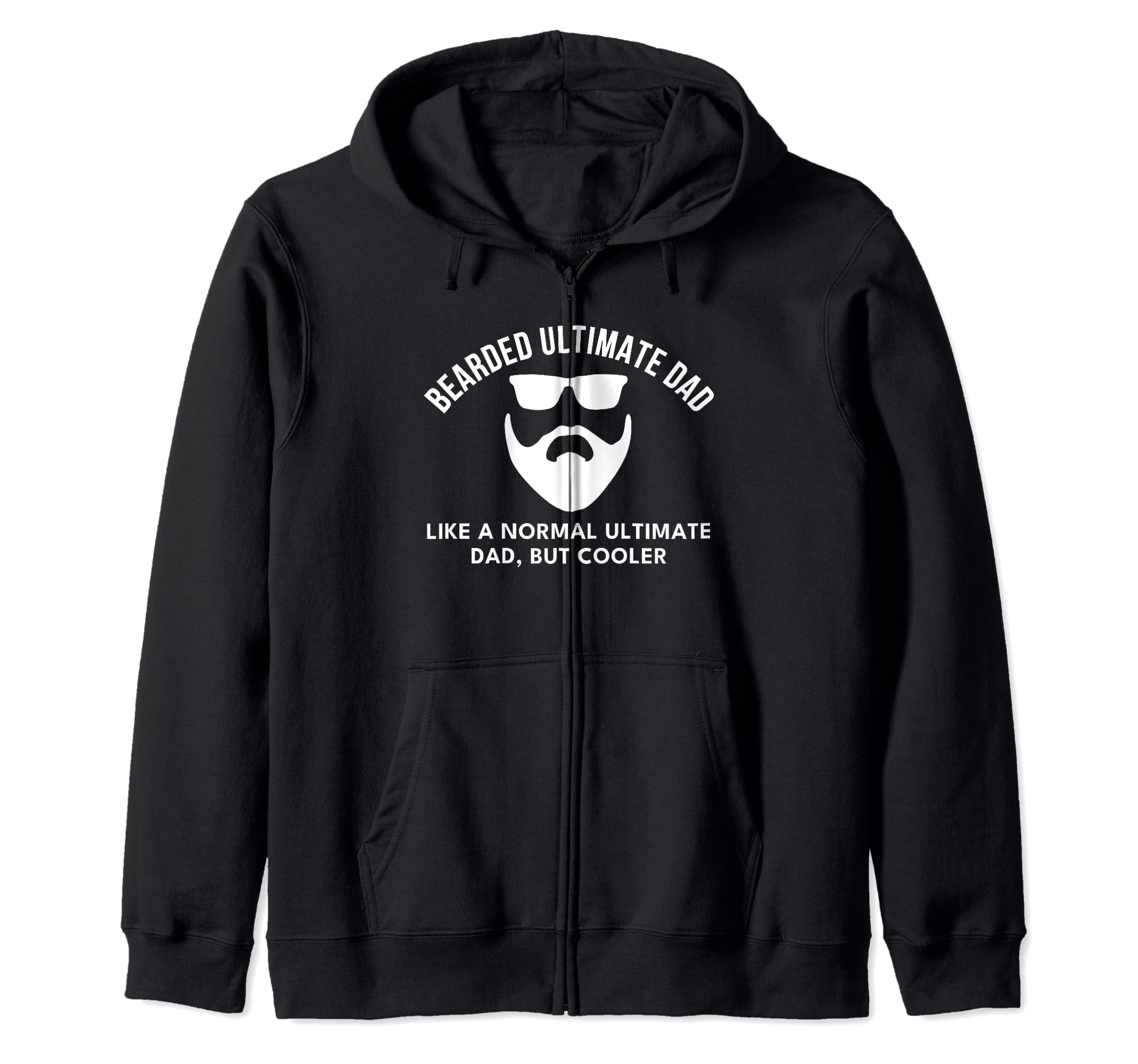 Ultimate Frisbee Dad Bearded T-Shirt - Graphic Print Unisex - T-Shirt, Sweatshirt, Hoodie
