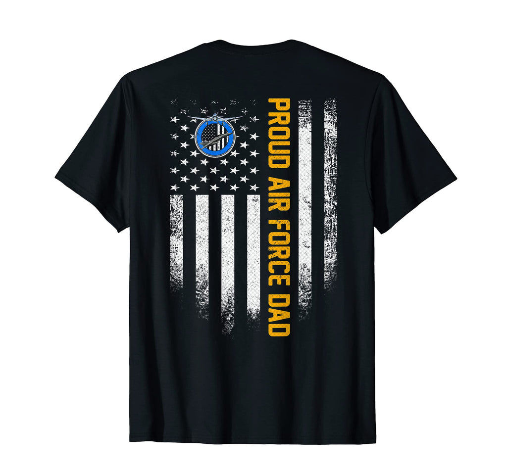 Usa American Flag Proud Us Air Force T-Shirt - Minimalist Print Men Women - T-Shirt, Sweatshirt, Hoodie