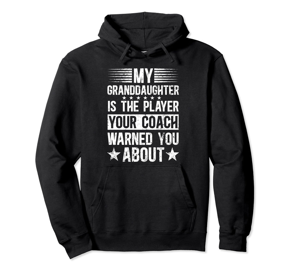 My Granddaughter Soccer Grandpa Hoodie - Casual Everyday Wear for Adults - T-Shirt, Sweatshirt, Hoodie