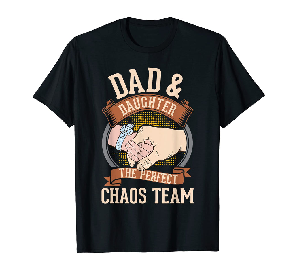 Fathers Day Dad And Daughter Father T-Shirt - Graphic Print Men Women - T-Shirt, Sweatshirt, Hoodie