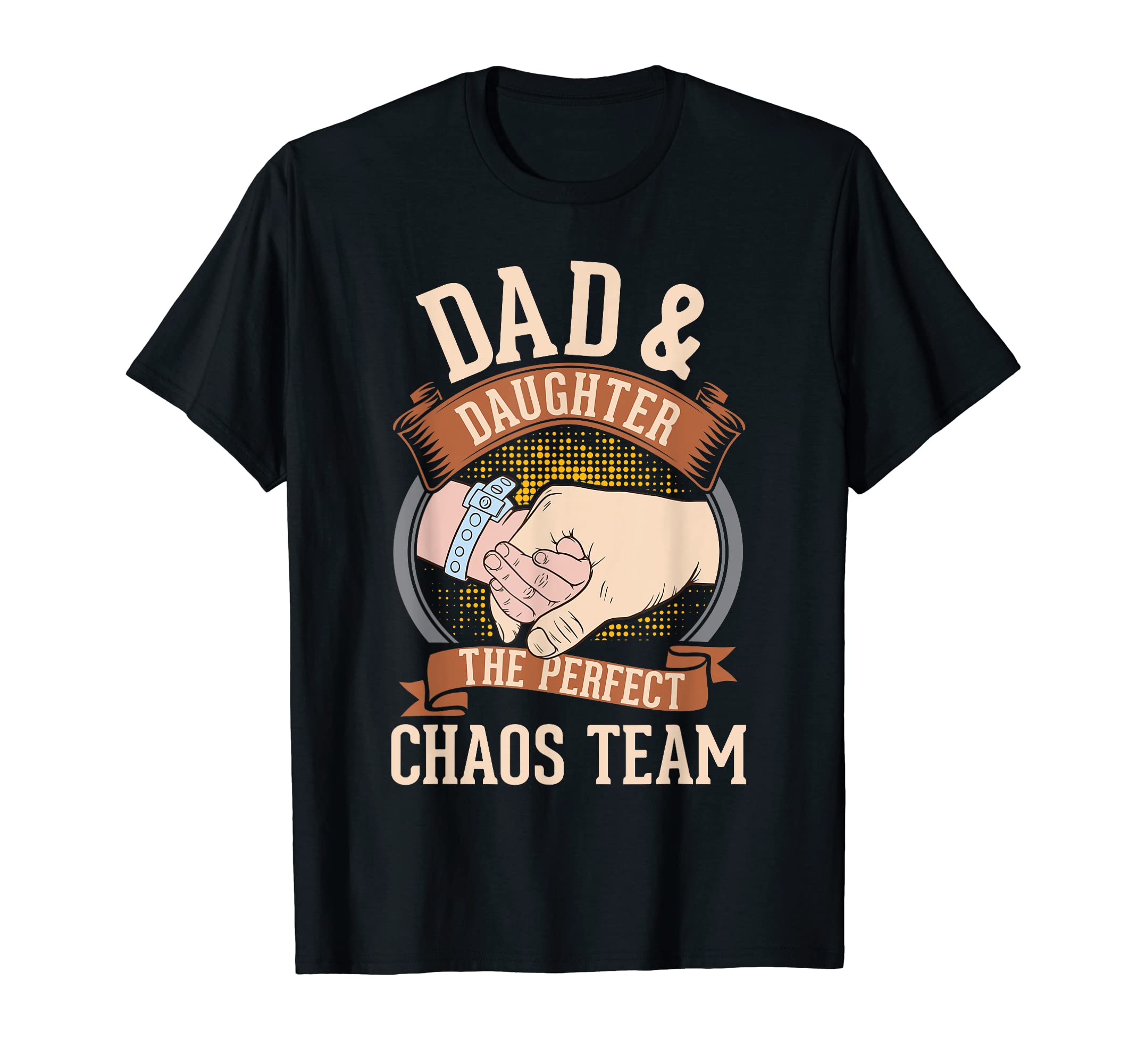 Fathers Day Dad And Daughter Father T-Shirt - Graphic Print Men Women - T-Shirt, Sweatshirt, Hoodie