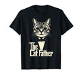 Cat Lover Gifts Funny Catfather T-Shirt - Aesthetic Graphic for Adults - T-Shirt, Sweatshirt, Hoodie
