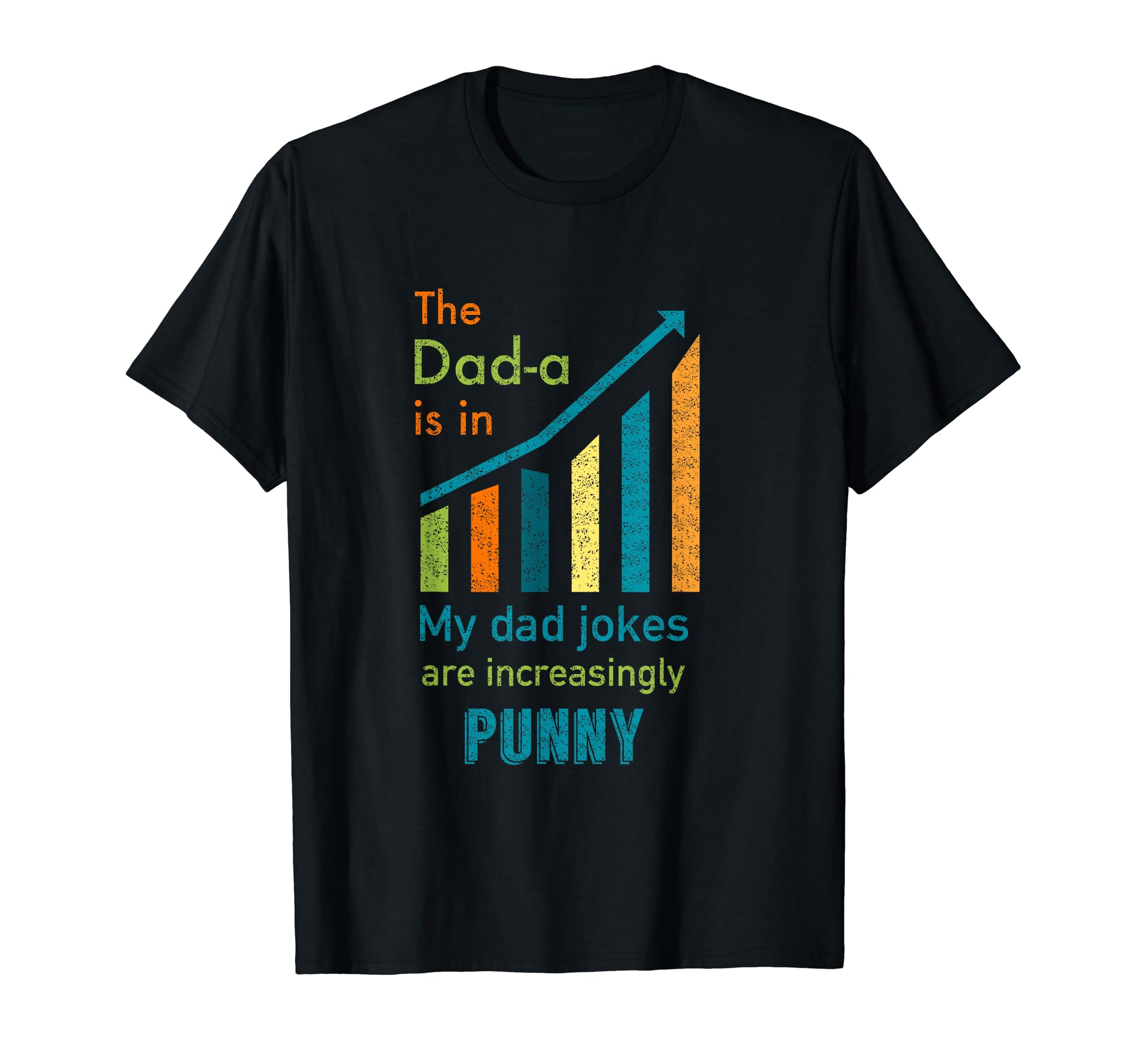 Dad Jokes Are Punny Dad Joke Fathers T-Shirt - Custom Art Print for Adults - T-Shirt, Sweatshirt, Hoodie