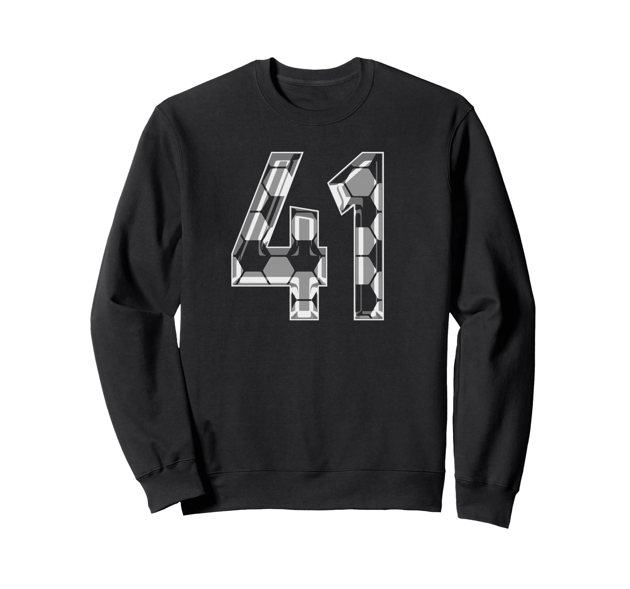 Soccer Number 41 Favorite Player 41 Sweatshirt - Trendy Graphic Men Women - T-Shirt, Sweatshirt, Hoodie