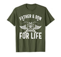 Mens Father And Son Riding Partners Life T-Shirt - Graphic Print Men Women - T-Shirt, Sweatshirt, Hoodie