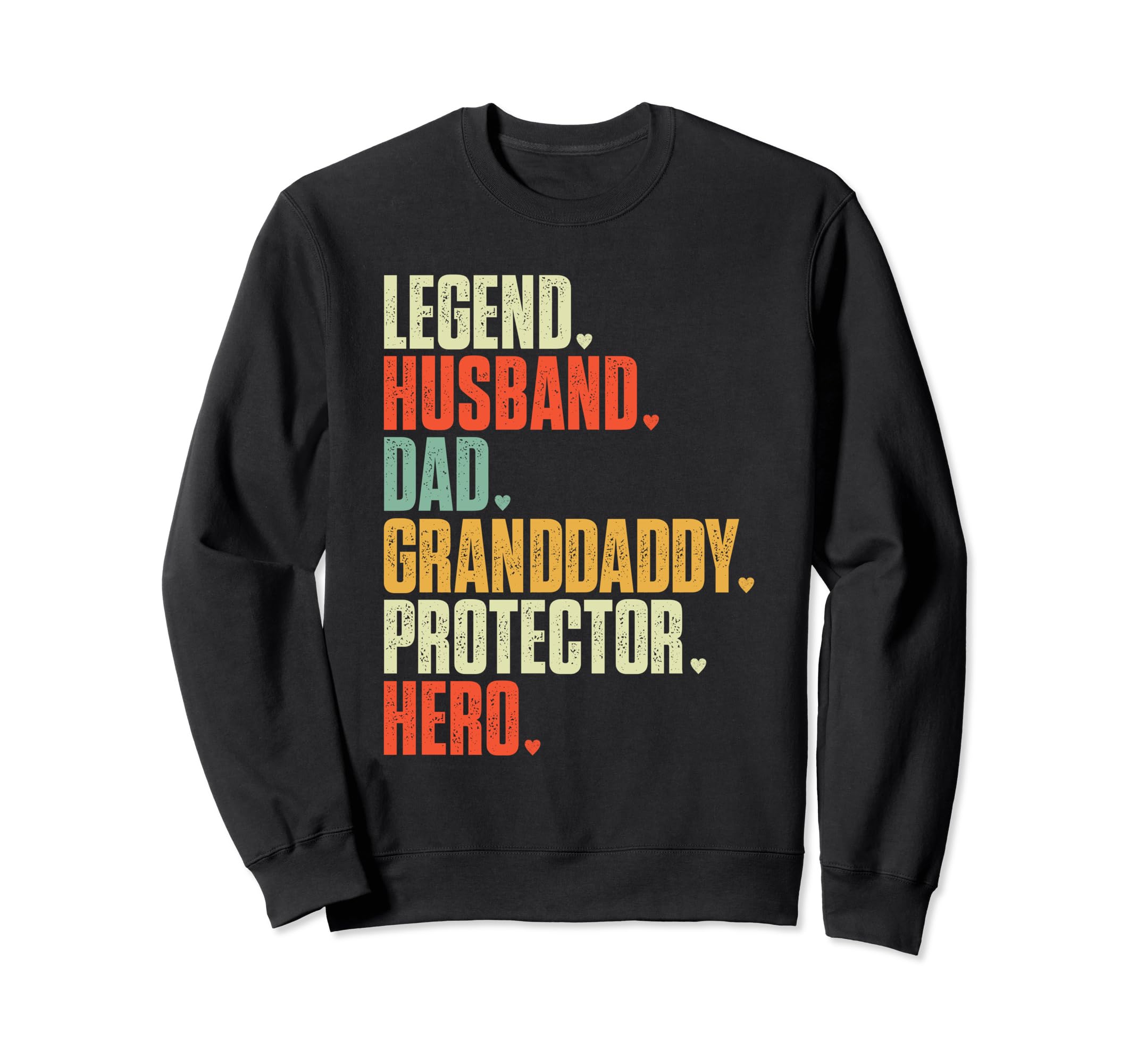 Fathers Day Legend Husband Dad Sweatshirt - Minimalist Print for Adults - T-Shirt, Sweatshirt, Hoodie