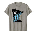 Minnesota Soccer Loon Black Blue T-Shirt - Unique Graphic Unisex - T-Shirt, Sweatshirt, Hoodie