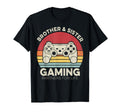 Brother And Sister Gaming Partners Life T-Shirt - Novelty Apparel Unisex - T-Shirt, Sweatshirt, Hoodie