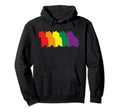 Lgbt Papa Mens Gay Pride Month Sitting Gay Hoodie - Novelty Apparel Unisex - T-Shirt, Sweatshirt, Hoodie