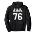 Number 76 Custom Proud Soccer Futbol Hoodie - Novelty Apparel Men Women - T-Shirt, Sweatshirt, Hoodie