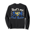 Thats My Son Out There Volleyball Mom Sweatshirt - Custom Art Print Unisex - T-Shirt, Sweatshirt, Hoodie