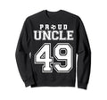 Number 49 Custom Proud Soccer Sweatshirt - Novelty Apparel Men Women - T-Shirt, Sweatshirt, Hoodie
