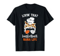 Livin That Basketball Nana Life T-Shirt - Novelty Apparel for Adults - T-Shirt, Sweatshirt, Hoodie