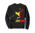 Belgium Football Soccer Game Player Sweatshirt - Trendy Graphic for Adults - T-Shirt, Sweatshirt, Hoodie